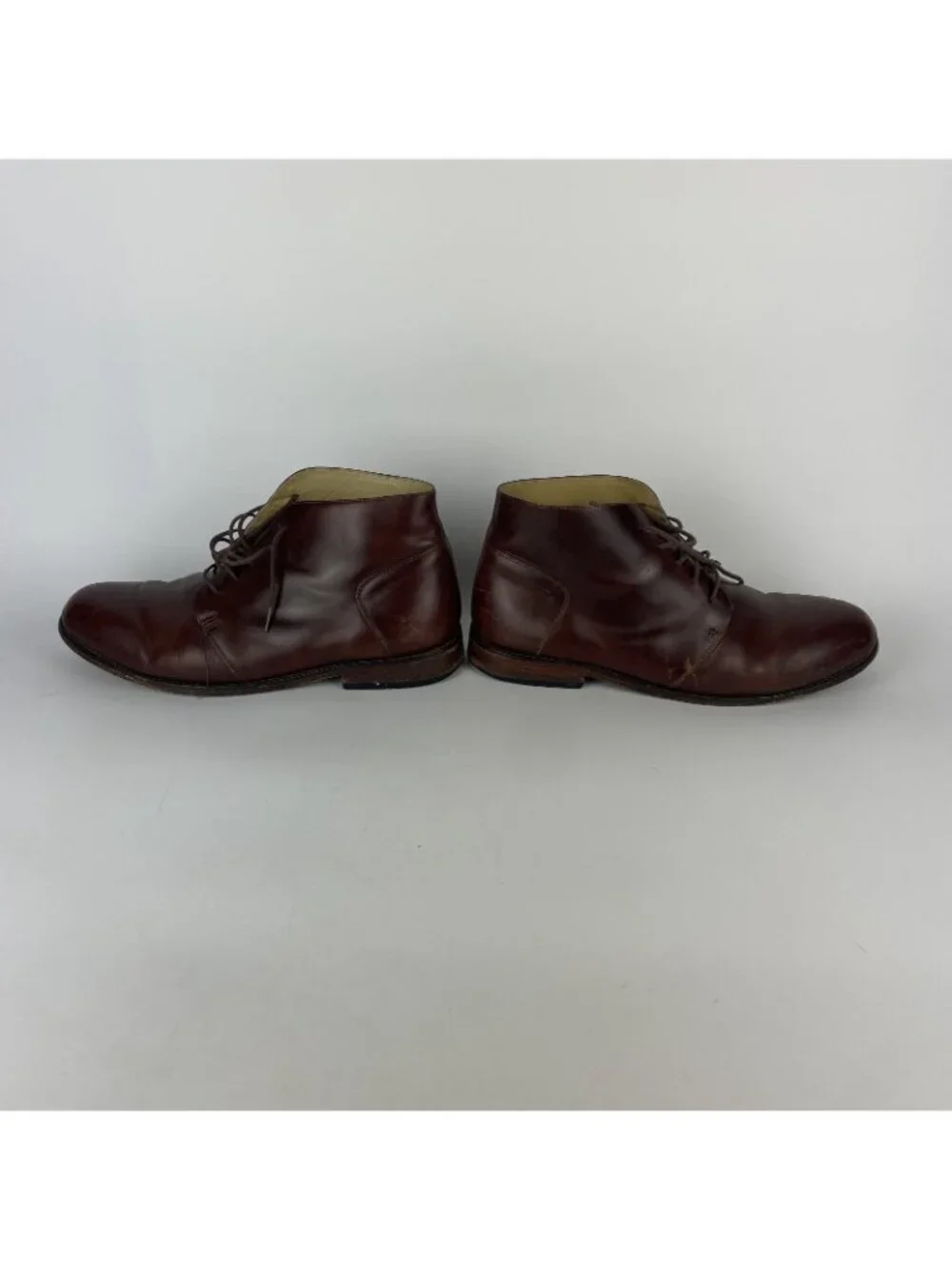 Nisolo Men’s Chukka Boots – Size 10.5 Mahogany Leather Everyday Dress Casual